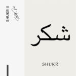 Shukr II – Glas 40x60 cm / Ohne Rahmen – Bild 3