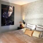 Face of Gold III – Glas 80x120 cm / Ohne Rahmen – Bild 2