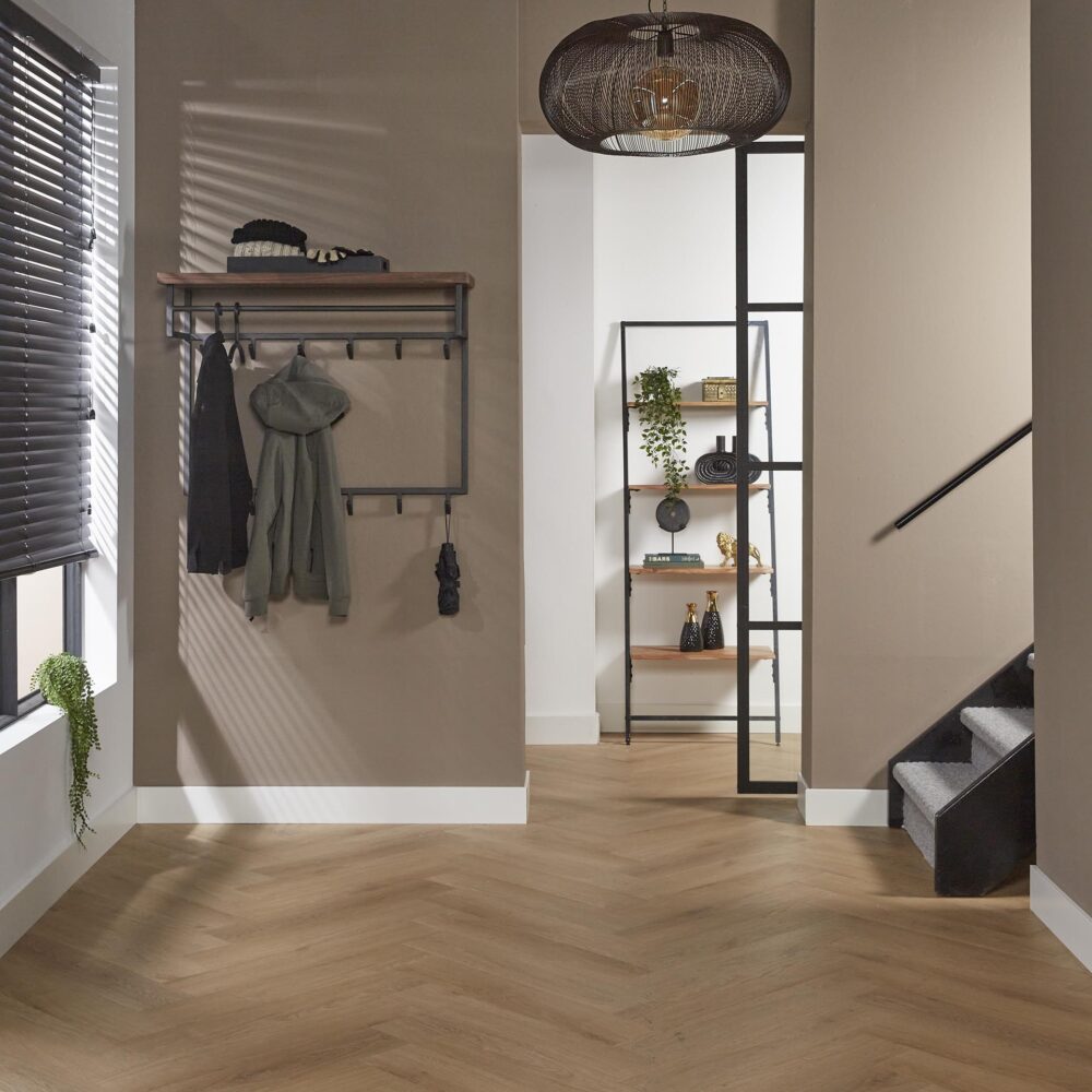 Garderobe Daytona 12 Haken Hutablage / Solid Saja natur – Bild 2