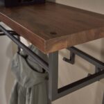 Garderobe Daytona 12 Haken Hutablage / Solid Saja natur – Bild 3