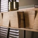 Schminktisch Demn / Massive Akazie natur – Bild 5