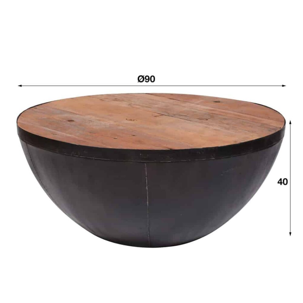 Couchtisch Ø90 Zattera – Bild 3