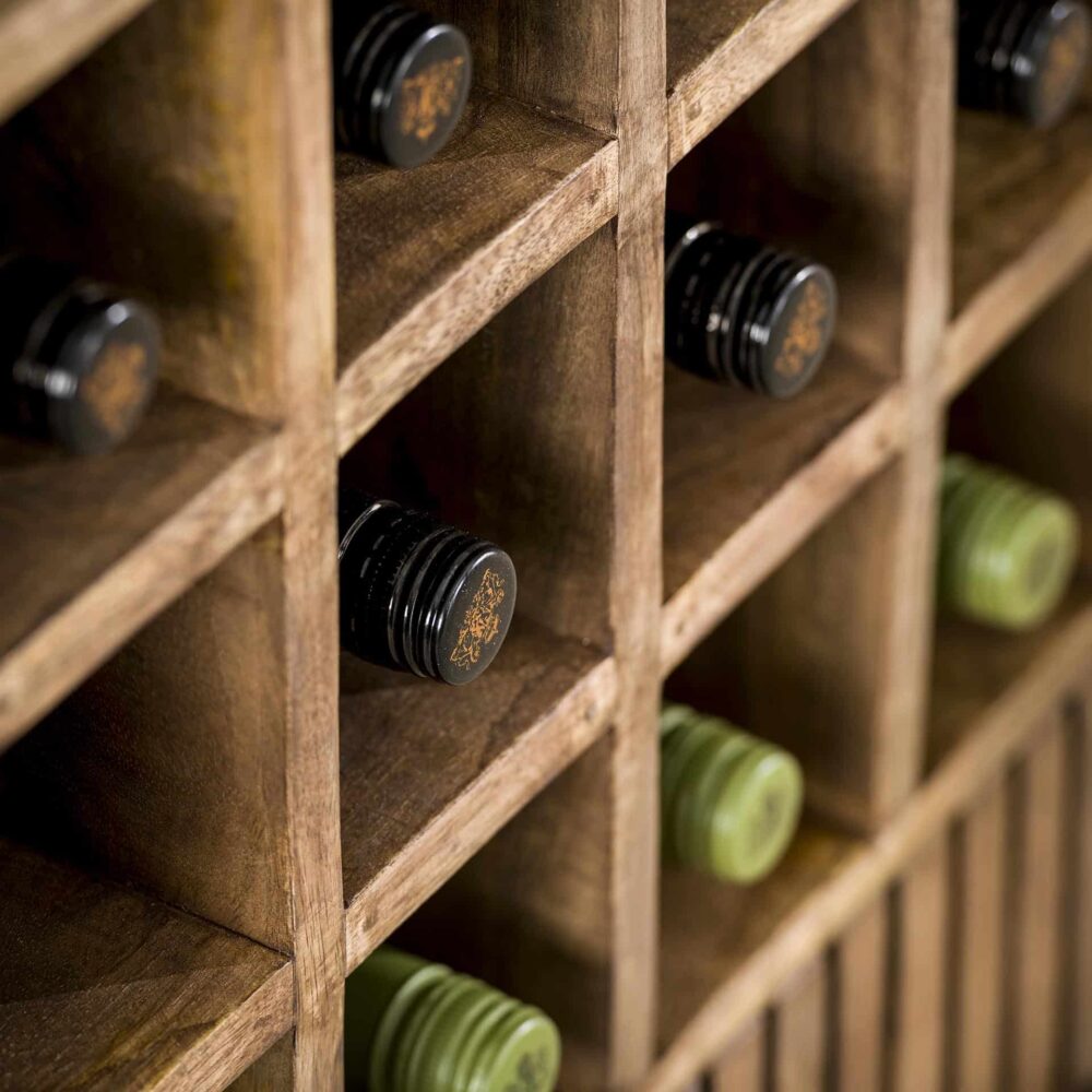 Weinschrank-Optimierung / Solide Mango-Sandfarbe – Bild 2
