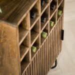 Weinschrank-Optimierung / Solide Mango-Sandfarbe – Bild 3
