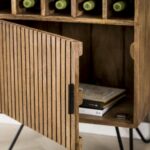 Weinschrank-Optimierung / Solide Mango-Sandfarbe – Bild 4