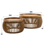 Couchtisch Artisan's Edge Set/2 – Bild 8