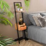 Nachttisch XS Stufe / Massive Akazie natur – Bild 4