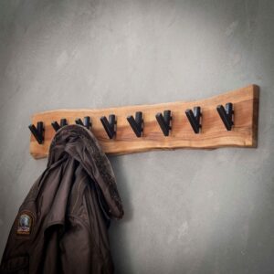 Garderobenständer Long Wood 8 haken