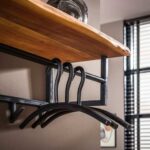 Garderobenständer Wooden hooks (6 haken) – Bild 2