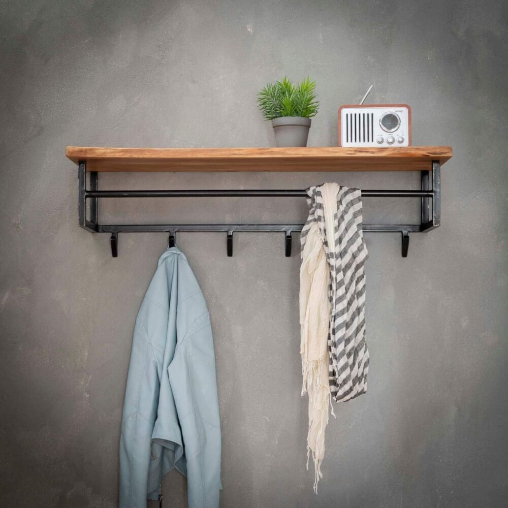 Garderobenständer Wooden hooks (6 haken) – Bild 4