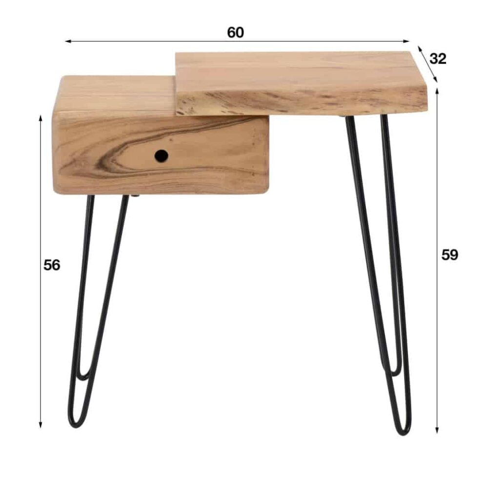 Nachttisch rive R – Bild 2
