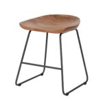 Hocker Holz ergo. VPE2 / Massive Akazie natur – Bild 2