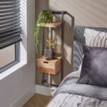 Nachttisch Air Solid XS / Massive Akazie natur