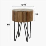 Nachttisch 1L Vera rond – Bild 6