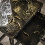 Beistelltisch Black & Gold set/2 – Bild 2