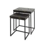 Beistelltisch Black & Gold set/2 – Bild 4