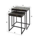 Beistelltisch Black & Gold set/2 – Bild 3