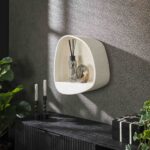 Wandregal Stein breit / Marmorverbundstoff – Bild 4