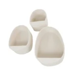 Wandregal-Set/3 Steintropfen/Marmor-Verbundwerkstoff – Bild 3