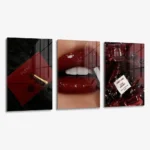 Bündel: "Fashion in Red Tones" (3x) – Glas