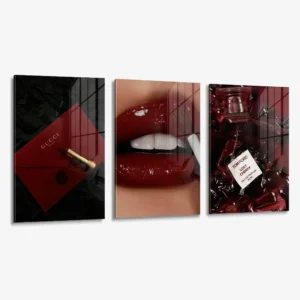 Bündel: "Fashion in Red Tones" (3x) – Glas