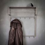 Garderobe Industrie 2x6 Hakenstange - Hutablage/Silber – Bild 2