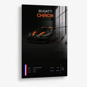 Hypercars – Bugatti Chiron – Glas
