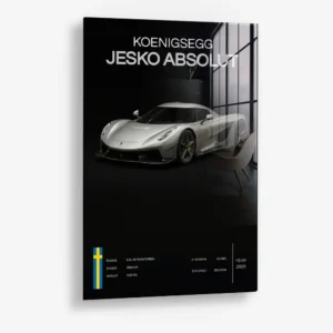 Hypercars – Koenigsegg Jesko Absolut – Glas