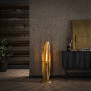 Stehleuchte 2L Orbit / Mango massiv natur