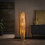 Stehleuchte 3L Orbit L / Mango massiv natur