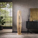 Stehleuchte 3L Orbit L / Mango massiv natur – Bild 2