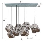 Hängelampe 7L Stone – Bild 5