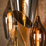Hängelampe 5L Stufenkokon-Mischglas / Schwarz – Bild 3