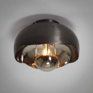 Deckenleuchte Ø35 Spiegel / Schwarznickel