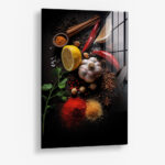 Art of spice I – Glas 80x120 cm / Ohne Rahmen