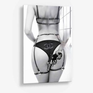 CC Love – Glas 60x90 cm / Ohne Rahmen