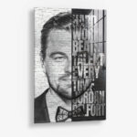 JB Hard Work - Glas 60x90 cm / Ohne Rahmen