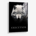 Execution – Glas 40x60 cm / Ohne Rahmen