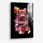 Le Perfume – Glas 100x150 cm / Ohne Rahmen