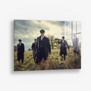 Peaky Blinders Family – Glas 60x90 cm / Ohne Rahmen
