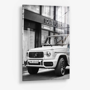 Luxury Life III – Glas 80x120 cm / Ohne Rahmen