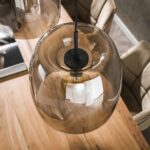 Hängelampe 3L Treibglas / Rauchgraues Glas – Bild 4