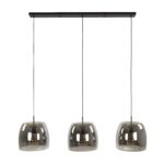 Hängelampe 3L Treibglas / Rauchgraues Glas – Bild 5