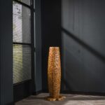 Stehleuchte S-Stangen / Massives recyceltes Teakholz – Bild 2