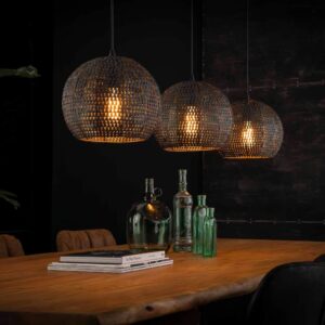 Hängelampe Globe Mesh