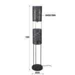 Stehlampe 2L Cylinder Mesh – Bild 4
