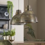 Hängelampe 2xØ38 Schirm / Bronze antik – Bild 2