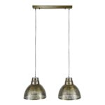 Hängelampe 2xØ38 Schirm / Bronze antik – Bild 5