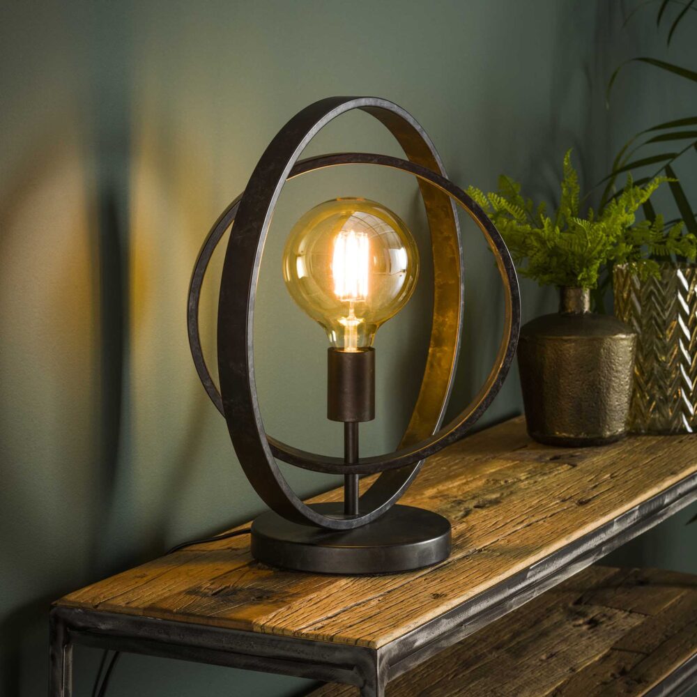 Tischlampe 1L Turn around / Anthrazit – Bild 1