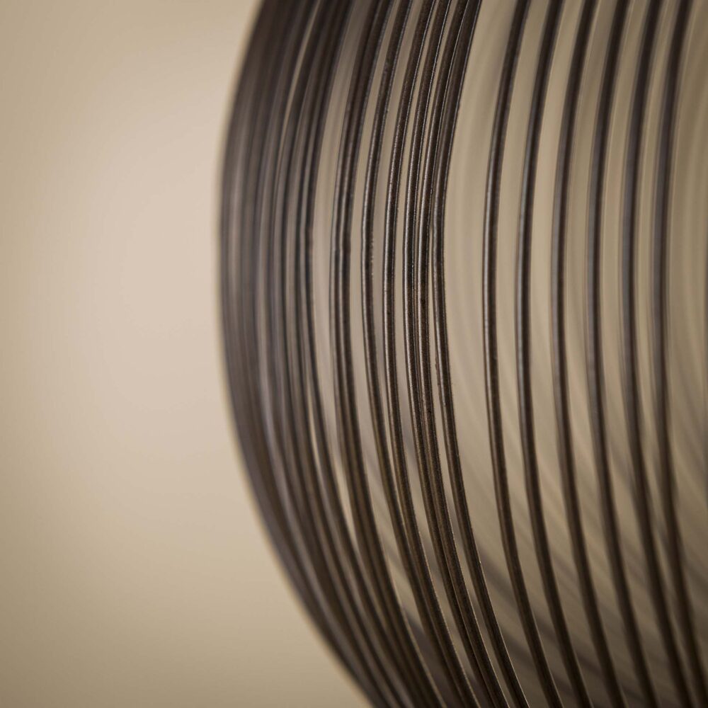 Hängelampe Ø70 Kupfer Twist / Schwarznickel – Bild 4
